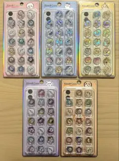ちいかわ　KIRACORO おはじきシール　5枚コンプリートセット