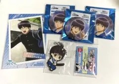 銀魂 新八　まるちばーす祭り　缶バッジ　アクリルminiフィギュア　ブロマイド