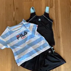 FILA 子ども用水着　3点セット　150㎝