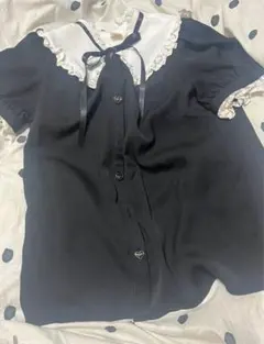 Secret Honey ブラウス　黒　ブラック