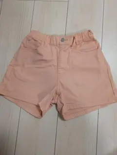 UNIQLO 半ズボン 130 オレンジ色
