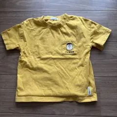 I'm Doraemon ジャイアン ポケット Tシャツ イエロー 100のサムネイル