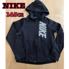 ナイキ　NIKE 黒　パーカー　ウェア　黒　ブラック　長袖　140 145
