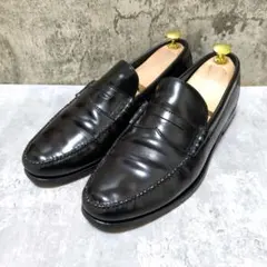 極美品】 カステラーノ コインローファー ビーフロール レザー 8 27cm 