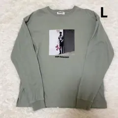 BRANDALISED バンクシー 長袖 Tシャツ ロンT カーキ L