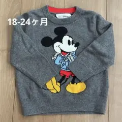 baby GAP ミッキーマウス セーター 18-24ヶ月