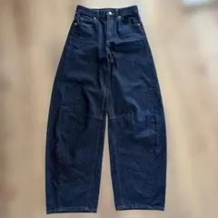 美品‼︎バレルレッグジーンズA+EC［丈長め81.0cm］hi