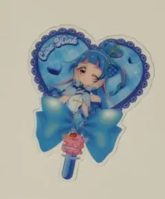映画キミとアイドルプリキュア♪　うちわ型カード　キュアウインク