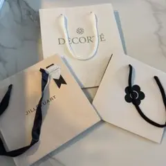 ショップ袋 3点セット DECORTE JILL STUART