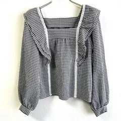 après Jour【F】ブラウス♡トップス♡ フリルカットソー♡ゆったり袖