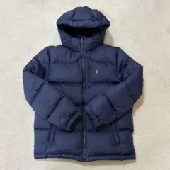 ポロ・ラルフ・ローレン フード付きダウンコート ネイビー