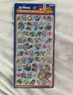 【正規品】ボンボンドロップシール mini ズートピア　ディズニー　ミニ