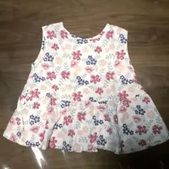 アプレレクール 花柄 ワンピース 100