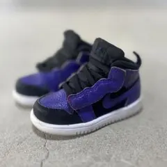ジョーダン1 NIKEナイキ13cmパープル×ブラック