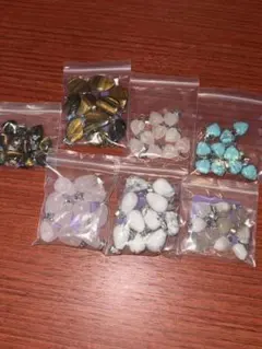 天然石 まとめ売り チャーム ハンドメイド ネックレス アクセサリー