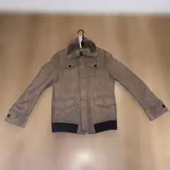 BURBERRY BLACK LABEL スエードジャケット L クリーニング済