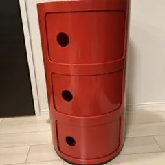 カルテル コンポニビリ 3段 レッド