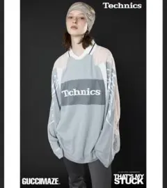 GUCCIMAZE Technics SLY コラボ ロングT 長袖 グレーのサムネイル