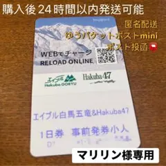 2026年最新】白馬五竜 リフト券の人気アイテム - メルカリ