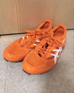 アシックス ASICS 陸上スパイク オレンジ 陸上競技用シューズ 23.5cmのサムネイル