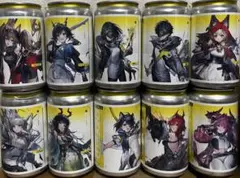 アークナイツエンドフィールド ラベル缶 ラベルコンプリート10種