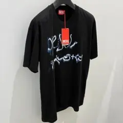 DIESEL ディーゼル ベルベット ロゴ tee - メルカリ