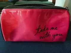 VICTORIA'S SECRET ポーチ ピンク ストライプ - メルカリ