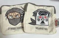 忍たま乱太郎 スクエアポーチ 高坂陣内左衛門 押都長烈