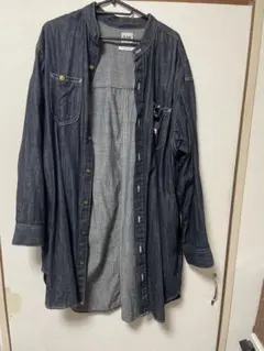 Lee×BAYFLOW別注】バンドカラー デニムシャツワンピース FREE