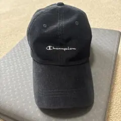 Champion コーデュロイキャップ ブラック