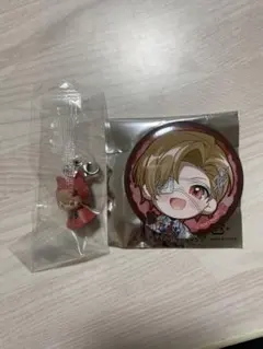 シクフォニ 暇72 缶バッジ チャーム 2点セット
