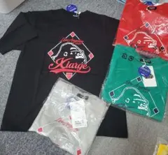 定価4730円 新品 XLARGE KIDS ベースボールTシャツ130cm 黒のサムネイル