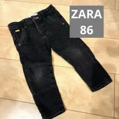 ZARA Baby ブラックデニムパンツ