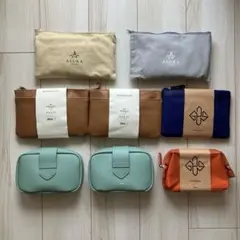 ANA UNITEDビジネスクラス エッティンガー FRANZI ポーチ 11個 - メルカリ