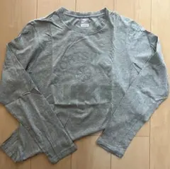 【お値下げ】 NIKE メンズ長袖Tシャツ Mサイズ グレーのサムネイル