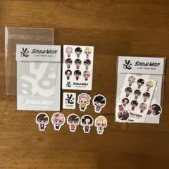 新品未開封】Snow Man スノラボ すのチルステッカー、ポストカード