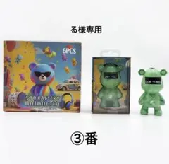 ③番　る様　550mAh クマ型デザイン 可変電圧 Type-C充電