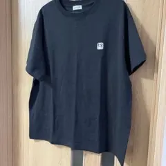 LEPSIM 七宝 チーパオ ロゴ 半袖Tシャツ ブラック