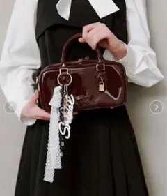 【美品】SNIDEL ミニボストンバッグ