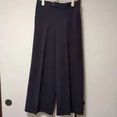 CLEL バックブラッシュド TR フレアスラックス ネイビー M