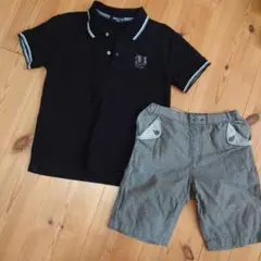 コムサ　子供用ポロシャツとショートパンツセット 120cm