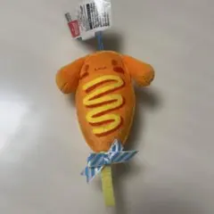 新品タグ付　シナモロール アメリカンドッグ マスコット ぬいぐるみ キーホルダー