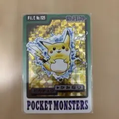 ポケットモンスター ピカチュウ カードダス　NO.025
