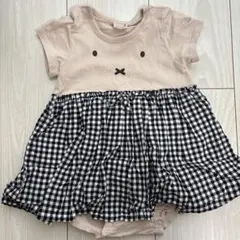 プティマイン　80cm ワンピース　ロンパース　半袖　ミッフィー