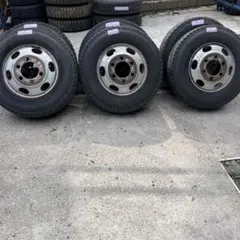 Bridgestone 9R19.5タイヤホイールセット 6穴2本 - メルカリ
