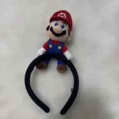 マリオ カチューシャ ぬいぐるみ付き - メルカリ