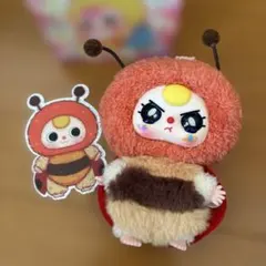 BABYTHREE ベイビースリー ぬいぐるみキーホルダー てんとう虫