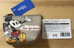 ディズニー　ミッキーマウス ミニ　 ポーチ　小物入れ　コインケース