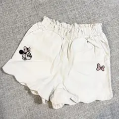 バースデイ　ママラク　ディズニー　ミニー　ショートパンツ　95cm 新品のサムネイル