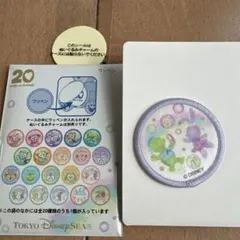 ダッフィー＆フレンズ 20周年　カラフルハピネスワッペン